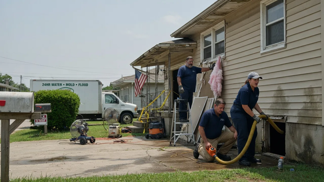 Water Damage Repair in Leflore, OK near me